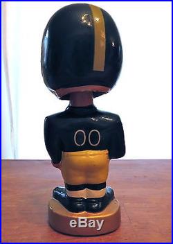 VINTAGE 1960s PITTSBURGH STEELERS BOBBLE HEAD NICE CONDITION VINTAGE 1960s PITTSBURGH STEELERS BOBBLE HEAD NICE CONDITION