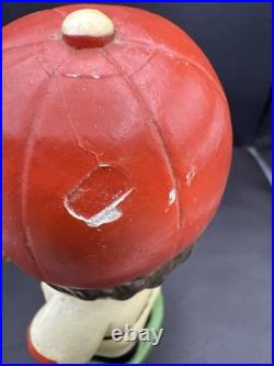 VINTAGE 1960s Philadelphia Phillies Nodder Bobblehead Green Base