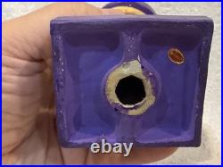 VINTAGE 1961-62 Minnesota Vikings Square Purple Base Nodder, COOL-LOOK