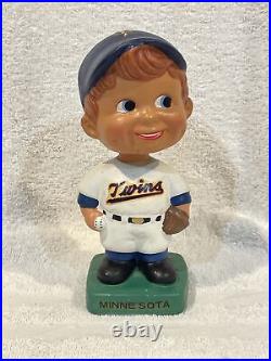 VINTAGE 1962-64 Minnesota Twins Green Base Bobblehead/Nodder, GORGEOUS