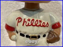 VINTAGE 1962-64 Philadelphia Phillies Green Base Bobblehead/Nodder, GORGEOUS