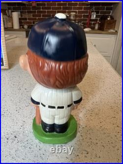 VINTAGE 1962 Kansas City Athletics Nodder/Bobblehead Green Base Dark Blue Hat