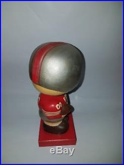 VINTAGE 1962 NFL SAN FRANCISCO 49ers JAPAN BOBBLEHEAD NODDER FORTY NINERS