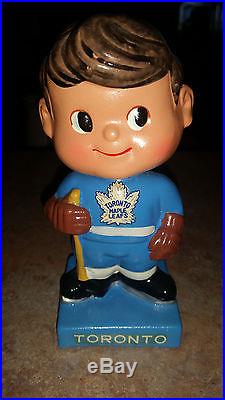 Vintage 1962 Toronto Maple Leafs Bobblehead Bobbing 6' Nodder Super-rare