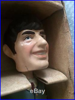 VINTAGE 1964 BEATLES BOBBLE HEAD DOLLS RARE and collectible