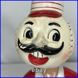 VINTAGE 1967 Cincinnati Reds Mr. Red Gold Base Bobblehead/Noddler