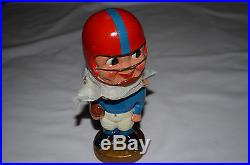 VINTAGE 1968 FOOTBALL BOBBLEHEAD NEW IN BOX MY FAVORITE MASCOT TEAM IN MOTION