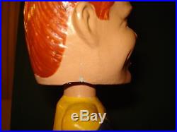 Vintage 1968 Los Angeles Kings Hockey Bobbing Head (nodder), Gordie Howe Face