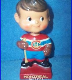 Vintage Bobble Head Nodder Montreal Canadiens Japan 1962 One Of Many Listed