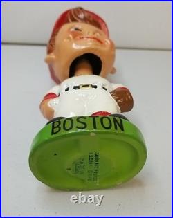 VINTAGE BOSTON RED SOX 1960's NODDER BOBBLEHEAD GREEN BASE