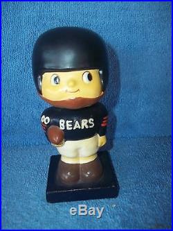 Vintage Chicago Bears Bobble Head Nodder One Of Many Nodders Listed