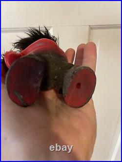 VINTAGE FIGURE BOBBLE HEAD DEVIL BELZEBU HEICO MADE IN GERMANY 1960s