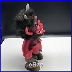 VINTAGE GERMANY BOBBLEHEAD nodder bobble head Heico Red Devil Demon Satan horns