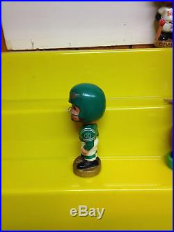 Vintage Philadelphia Eagles #00 Football Player NFL Bobblehead Nodder Gold Base Vintage Philadelphia Eagles #00 Football Player NFL Bobblehead Nodder Gold Base
