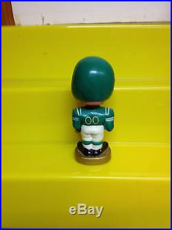 Vintage Philadelphia Eagles #00 Football Player NFL Bobblehead Nodder Gold Base Vintage Philadelphia Eagles #00 Football Player NFL Bobblehead Nodder Gold Base