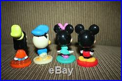 VINTAGE RARE DISNEY Kellogg's Mickey&Minnie Mouse, Donald, Goofy Bobble Heads