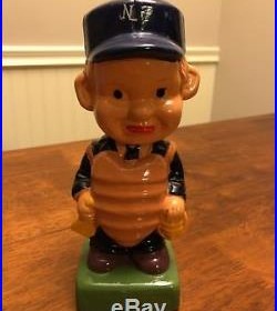VINTAGE RARE NL Umpire Bobble Head Nodder Doll Baseball Figurine Mascot 1980s