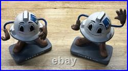 VINTAGE RARE Pair of Bobble Head Utility Lineman Helmet Pacific Gas And Electric VINTAGE RARE Pair of Bobble Head Utility Lineman Helmet Pacific Gas And Electric