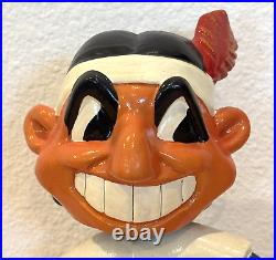 VINTAGE RARE SPORTS SPECIALTIES CHIEF WAHOO CLEVELAND INDIANS 1960s BOBBLEHEAD VINTAGE RARE SPORTS SPECIALTIES CHIEF WAHOO CLEVELAND INDIANS 1960s BOBBLEHEAD