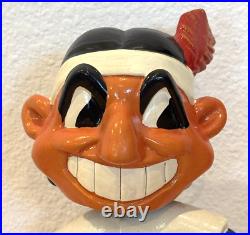 VINTAGE RARE SPORTS SPECIALTIES CHIEF WAHOO CLEVELAND INDIANS 1960s BOBBLEHEAD VINTAGE RARE SPORTS SPECIALTIES CHIEF WAHOO CLEVELAND INDIANS 1960s BOBBLEHEAD