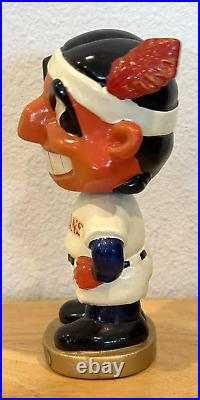 VINTAGE RARE SPORTS SPECIALTIES CHIEF WAHOO CLEVELAND INDIANS 1960s BOBBLEHEAD VINTAGE RARE SPORTS SPECIALTIES CHIEF WAHOO CLEVELAND INDIANS 1960s BOBBLEHEAD