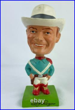 VINTAGE ROY ROGERS 6 1/2 Nodder Bobble Head, 1962 VINTAGE ROY ROGERS 6 1/2 Nodder Bobble Head, 1962