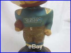 VINTAGE SPORTS SPECIALTIES SAN DIEGO CHARGERS AFL FOOTBALL BOBBLE HEAD NODDER