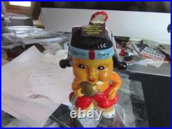 (VTG) 1957 Milwaukee Braves 1957 NL CHAMPS nodder Bobbing Head Bobblehead Mascot