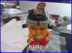 (VTG) 1957 Milwaukee Braves 1957 NL CHAMPS nodder Bobbing Head Bobblehead Mascot