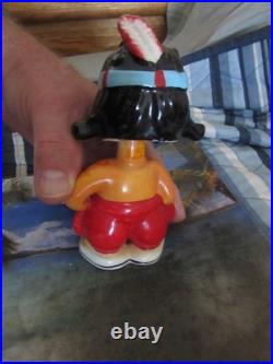 (VTG) 1957 Milwaukee Braves 1957 NL CHAMPS nodder Bobbing Head Bobblehead Mascot