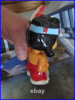 (VTG) 1957 Milwaukee Braves 1957 NL CHAMPS nodder Bobbing Head Bobblehead Mascot