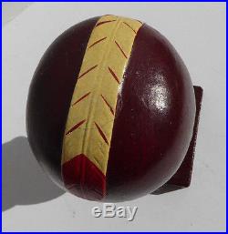 VTG 1960'S WASHINGTON REDSKINS NFL FOOTBALL BOBBLE HEAD NODDER SQUARE BASE Japan VTG 1960'S WASHINGTON REDSKINS NFL FOOTBALL BOBBLE HEAD NODDER SQUARE BASE Japan