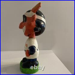 VTG? 1960's Cleveland Indians Chief Wahoo Nodder/Bobblehead, MLB, Ceramic