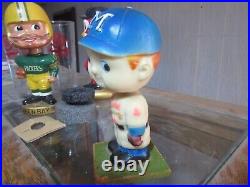 VTG 1960's Milwaukee Braves Mascot Bobblehead Boy Face Nodder WS Champs 1957