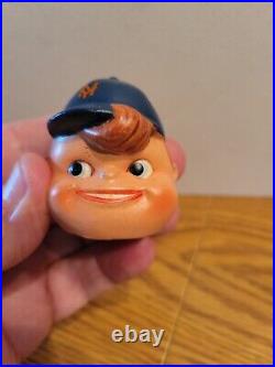 (VTG) 1960's New York Mets Moon Face Mini Bobblehead Nodder HEAD ONLY PART