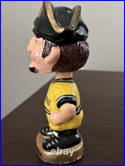 VTG 1960's Pittsburgh Pirates Bobble Head Baseball Figurine Rare Yellow Uniform