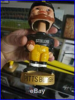 VTG 1960's Pittsburgh Steelers Japan NFL Football Bobblehead Nodder
