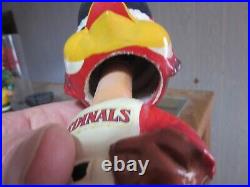 VTG 1960's St Louis Cardinals Mascot Bobblehead Bird Head Nodder Old Baseball