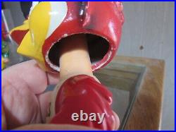 VTG 1960's St Louis Cardinals Mascot Bobblehead Bird Head Nodder Old Baseball