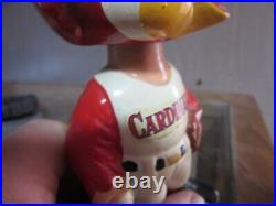 VTG 1960's St Louis Cardinals Mascot Bobblehead Bird Head Nodder Old Baseball