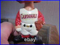 VTG 1960's St Louis Cardinals Mascot Bobblehead Bird Head Nodder Old Baseball