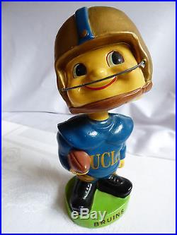 VTG 1960's UCLA Bruins College Football Bobble Head BobbleHead Nodder figurine