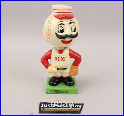 VTG 1960s Cincinnati Reds Mr. Redlegs Mascot Bobblehead Nodder Beautiful Cond