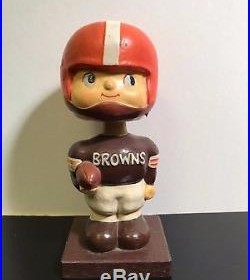 (VTG) 1960s Cleveland Browns Football Nodder Bobbing Head Doll A MUST SEE