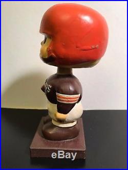 (VTG) 1960s Cleveland Browns Football Nodder Bobbing Head Doll A MUST SEE