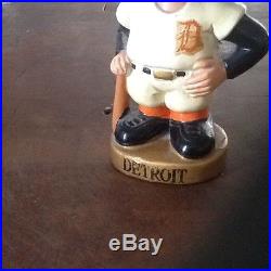 (VTG) 1960s DETROIT TIGERS MASCOT BOBBLE HEAD NODDER DOLL JAPAN GOLD BASE (VTG) 1960s DETROIT TIGERS MASCOT BOBBLE HEAD NODDER DOLL JAPAN GOLD BASE