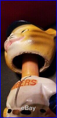 (VTG) 1960s Detroit tigers mascott mini bobble head nodder doll Japan rare