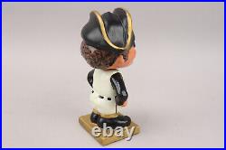 VTG 1960s Pittsburgh Pirates Mascot Bobblehead Nodder withGold Base Amazing Cond