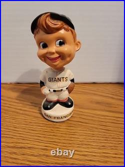 (VTG) 1960s San Francisco Giants Mini Bobble Head Nodder Doll Japan