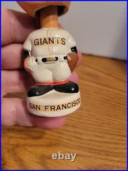 (VTG) 1960s San Francisco Giants Mini Bobble Head Nodder Doll Japan